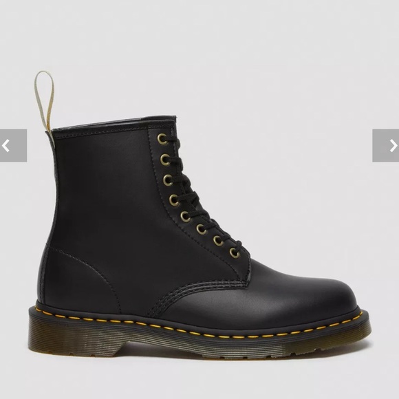 💥NWOT💥 Vegan 1460 8-eye Lace Up Doc Martens Boots - Picture 4 of 16